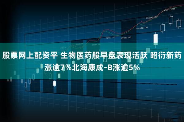 股票网上配资平 生物医药股早盘表现活跃 昭衍新药涨逾7%北海康成-B涨逾5%